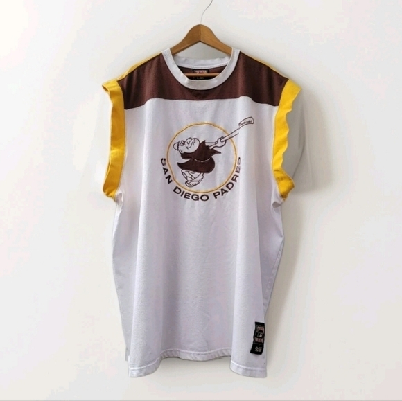 Cooperstown Collection GIII Carl Banks Mens 3XL Vintage San Diego Padres Jersey - Picture 15 of 15